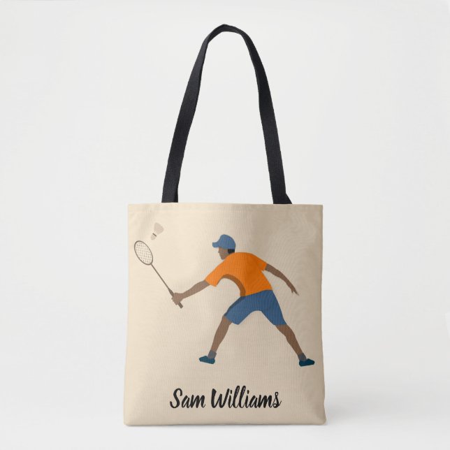 Badminton Tote Bag (Front)