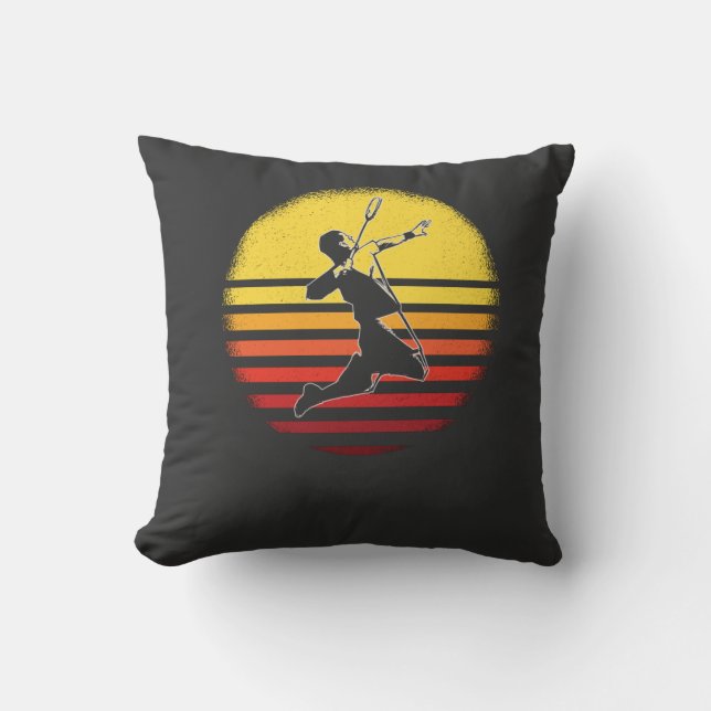 Badminton Vintage Cushion (Front)