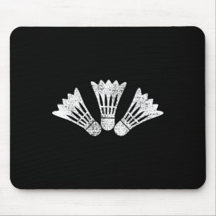 Badminton Vintage Gift Mouse Pad