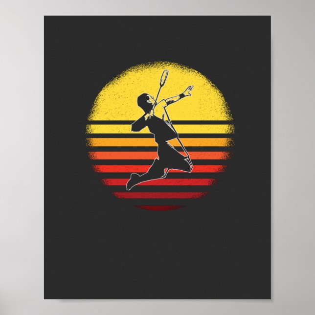 Badminton Vintage Poster (Front)