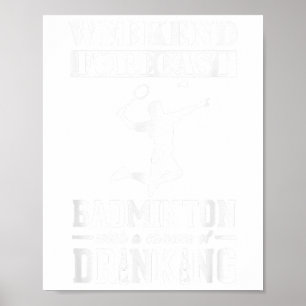 Badminton Weekend Forecast  Poster