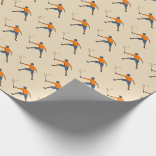 Badminton Wrapping Paper