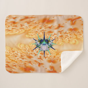 Badna Bug Sherpa Blanket