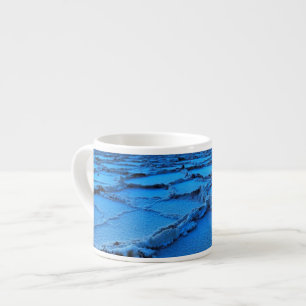 Badwater dusk, Death Valley, California Espresso Cup