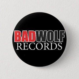 BADWOLF records official merchandize Button
