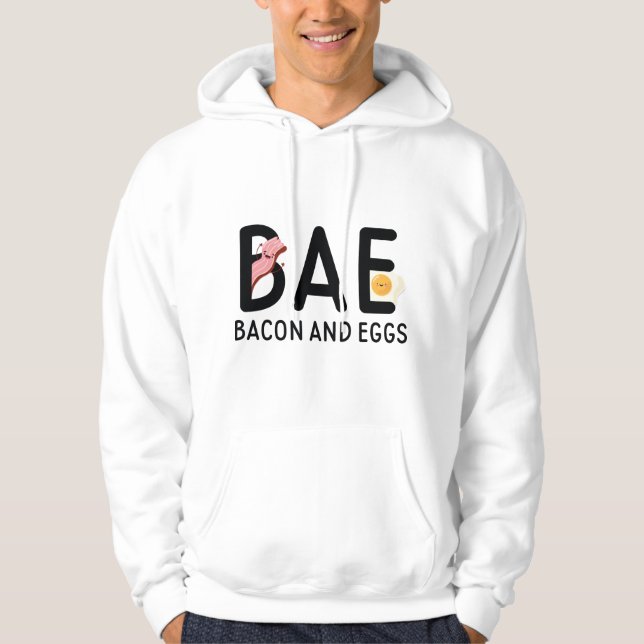 BAE Bacon And Eggs Hoodie (Front)