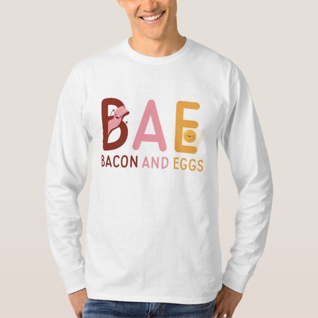 BAE Bacon And Eggs T-Shirt (Front)