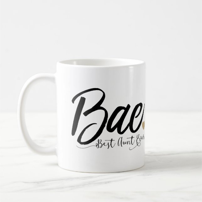 Bae Best Aunt Ever Coffee Mug (Left)