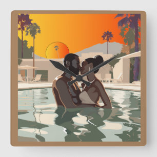  BAE -CATION #1 Wall Clock