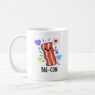 Bae-con Funny Bacon Pun  Coffee Mug