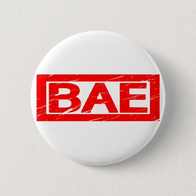 Bae Stamp 6 Cm Round Badge (Front)