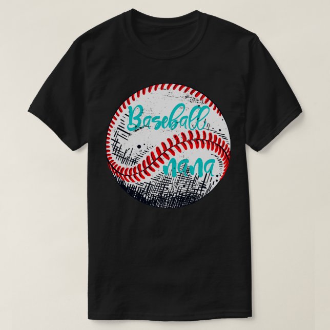 Baeball Nana T-Shirt (Design Front)