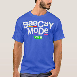 Baecay Mode On Vacation Boyfriend Girlfriend 80s T-Shirt