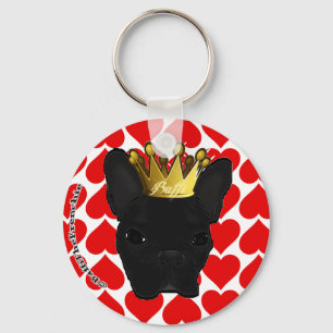 Baffi The Frenchie Keychain! Key Ring