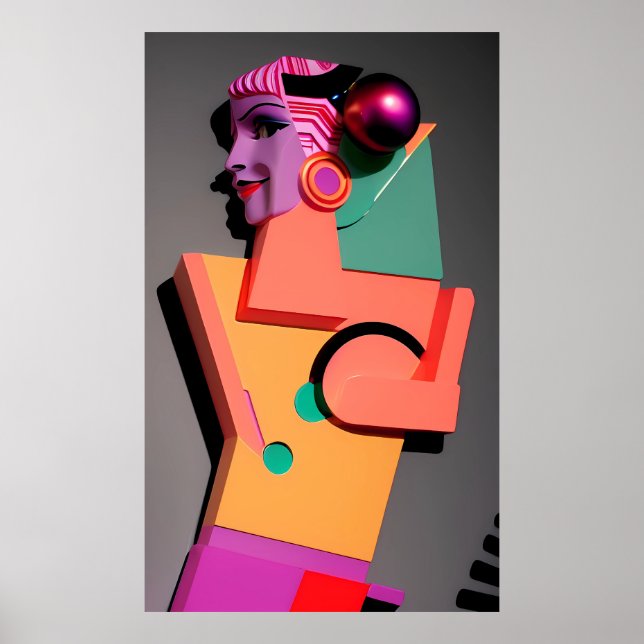 Baffia Ken Gauge Surrealism Poster (Front)