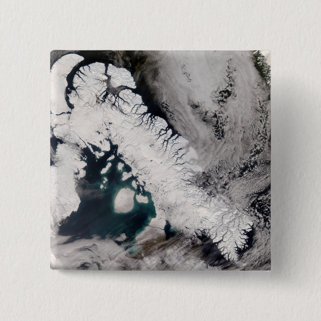 Baffin Island 15 Cm Square Badge (Front)
