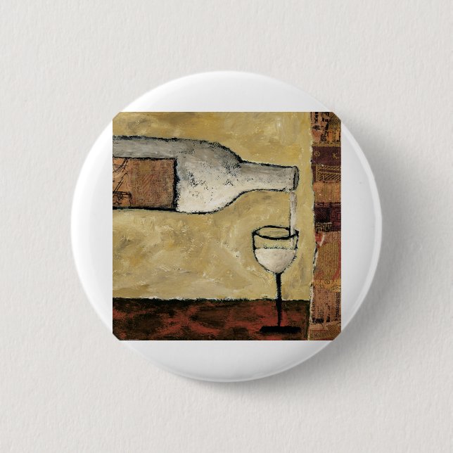 BAG03 White Wine.tif 6 Cm Round Badge (Front)