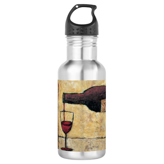 BAG04 Red Wine.tif 710 Ml Water Bottle (Front)