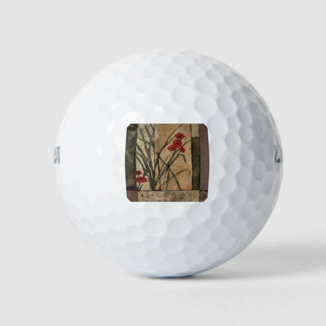 BAG39 Lilies 2.tif Golf Balls (Front)