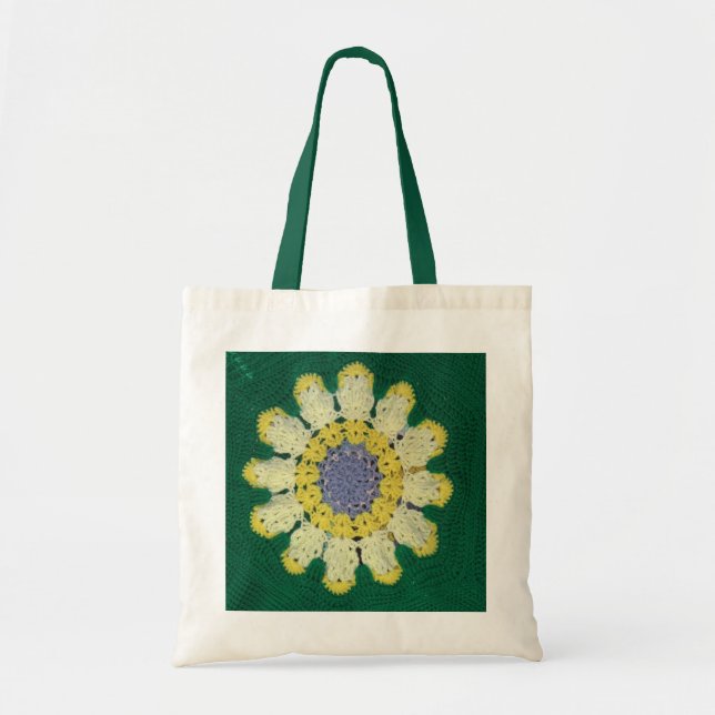 Bag - Afghan Daisy (Front)