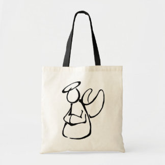 bag, angel tote bag