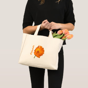 Bag - Calendula on stem