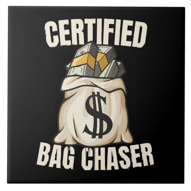 bag chaser  ceramic tile (Front)