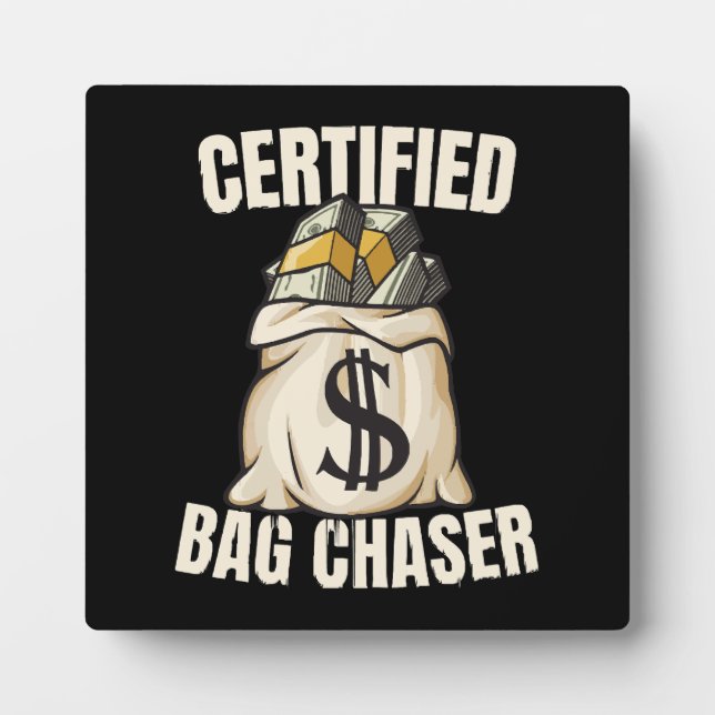 bag chaser  plaque (Front)