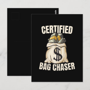 bag chaser postcard