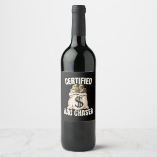 bag chaser wine label