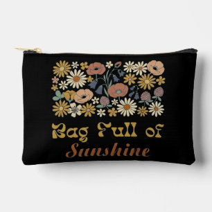 Bag Full of Sunshine – Retro Boho Floral Bloom