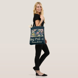 Bag Full of Sunshine – Retro Floral Bloom