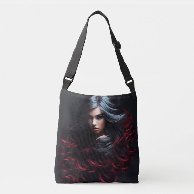 Bag girl black hair (Front)