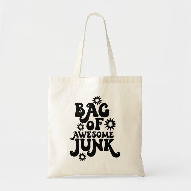 Bag of Awesome Junk Tote Bag (Front)