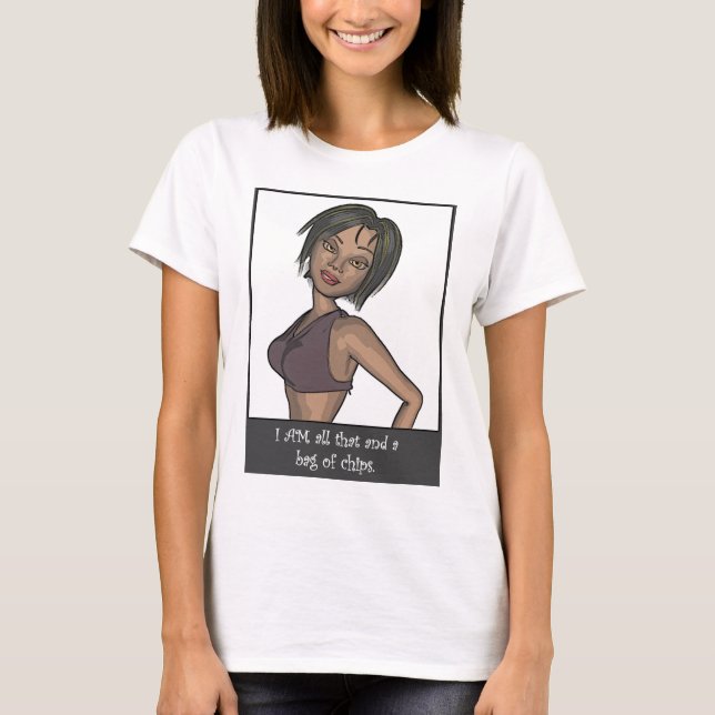 Bag of Chips Ladies Shirt (Front)