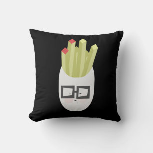 Bag of Fries Cute Cartoon   Cushion