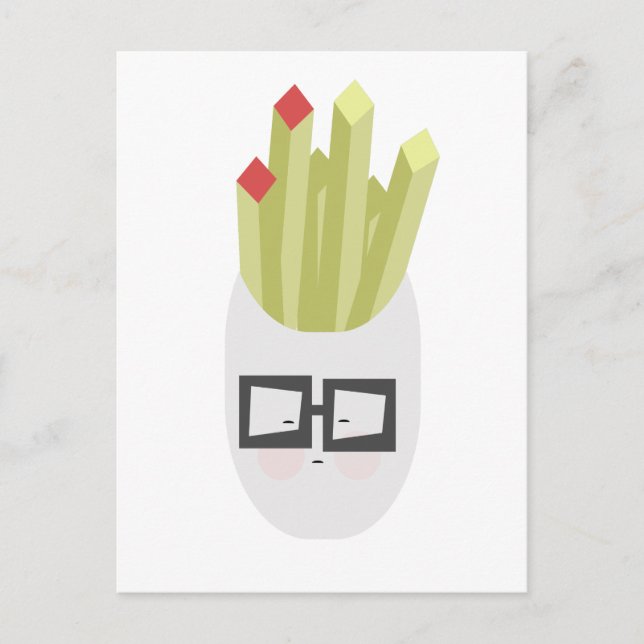 Bag of Fries Cute Cartoon     Postcard (Front)