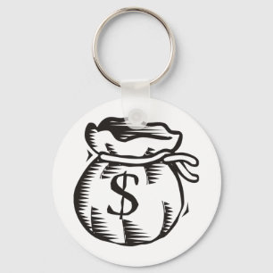 Bag of Money Key Ring