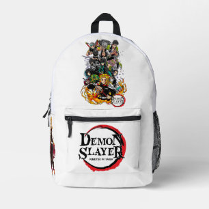 Bag pack,DEMON SLAYER, WHITE
