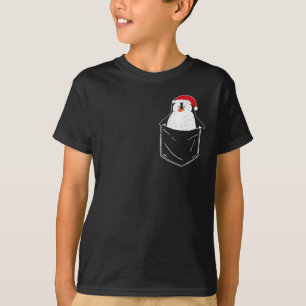 Bag Penguin Santa Cute Animal Christmas T-Shirt