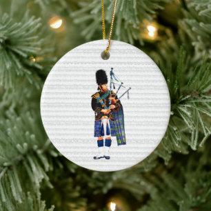Bag Piper Ornament