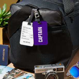BAG TAG - Captain