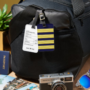 BAG TAG - Captain Stripes