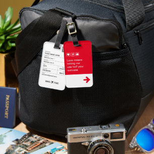 BAG TAG - Love means...