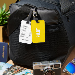 BAG TAG - PILOT