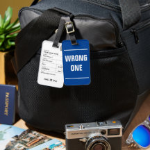 BAG TAG - Wrong one.