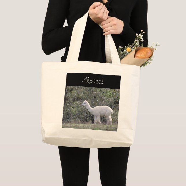 Bag - White Alpaca (Front (Product))