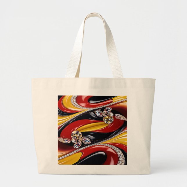 Bag with Belgian Colours Design (Front)