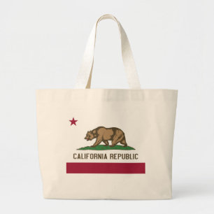 Bag with Flag of California State - USA