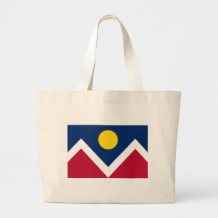 Bag with Flag of Denver, Colorado State - USA